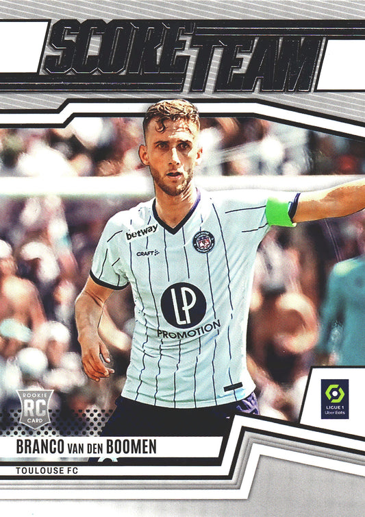 2022 Panini Score Ligue 1 Score Team Branco Van den Boomen RC #30 Toulouse FC
