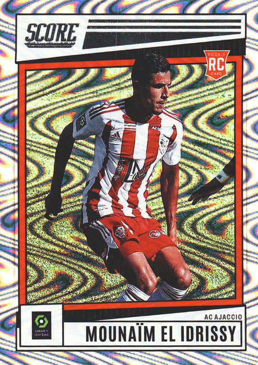 2022 Panini Score Ligue 1 Swirl Mounaïm RC El Idrissy #5 AC Ajaccio