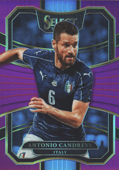 2017 Panini Select Antonio Candreva #73 Italie Pink Prizm /125