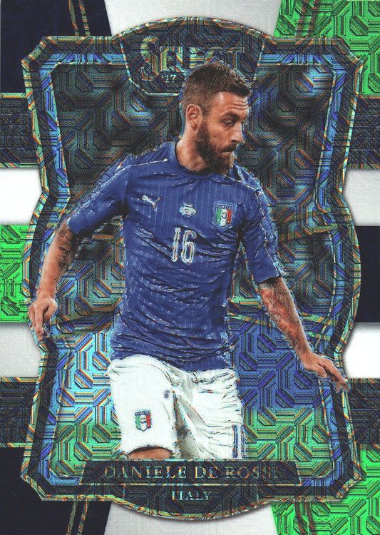 2017 Panini Select Daniele De Rossi #152 Italie Multi-Color Prizm