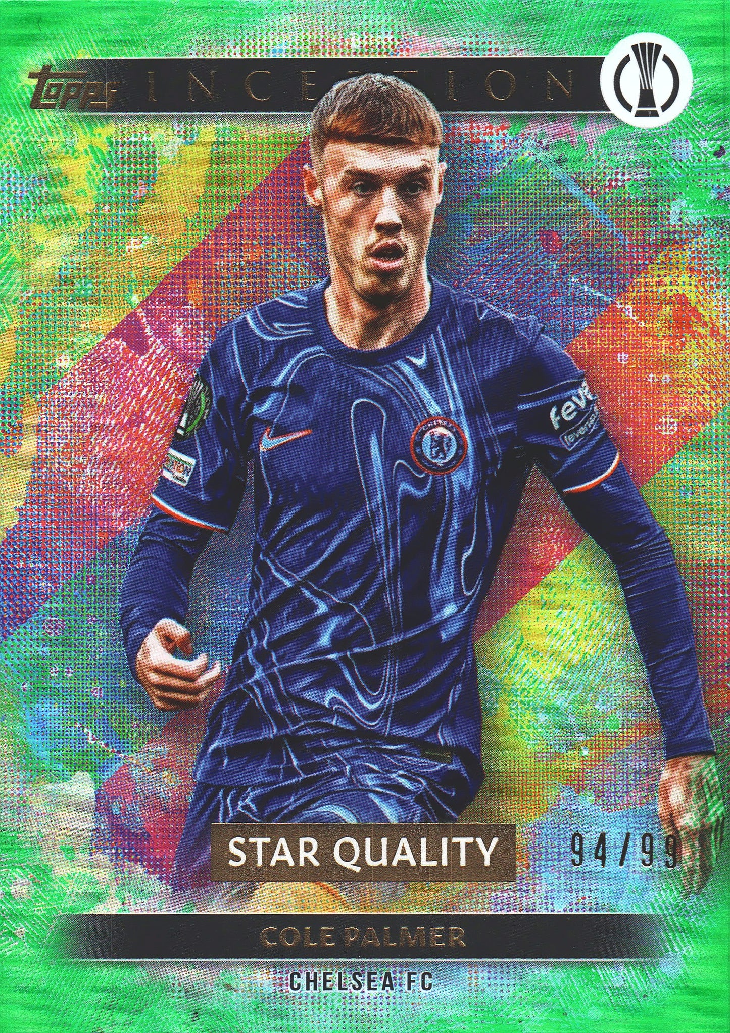 2024 Topps Inception Green /99 Cole Palmer #29 Chelsea