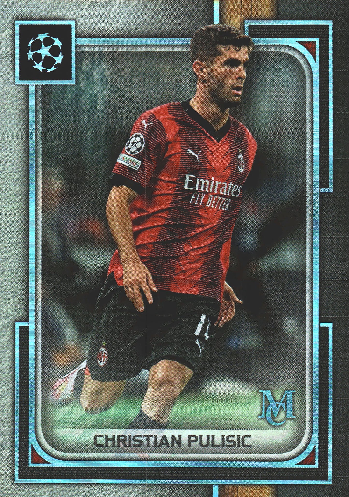 2023 Topps Museum Christian Pulisic #5 AC Milan