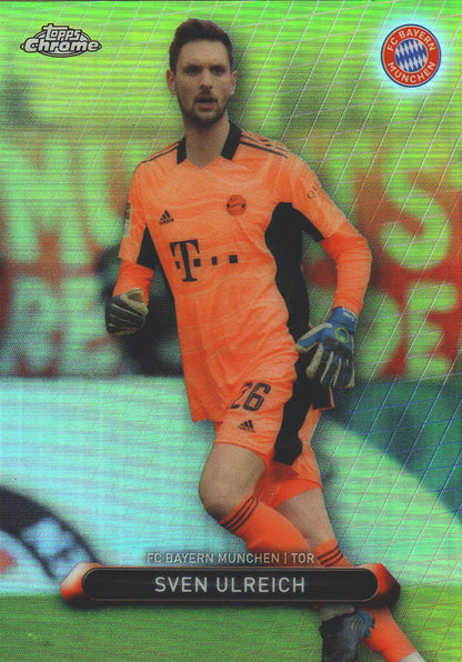 2021 Topps Bayern Munich Chrome Set /20 Sven Ulreich #BAY-SU Bayern Munich