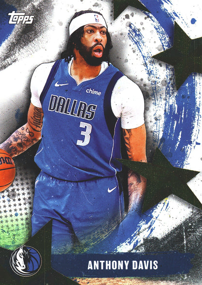 2025 Topps NBA Stars of NBA Anthony Davis #SA-12 Dallas Mavericks