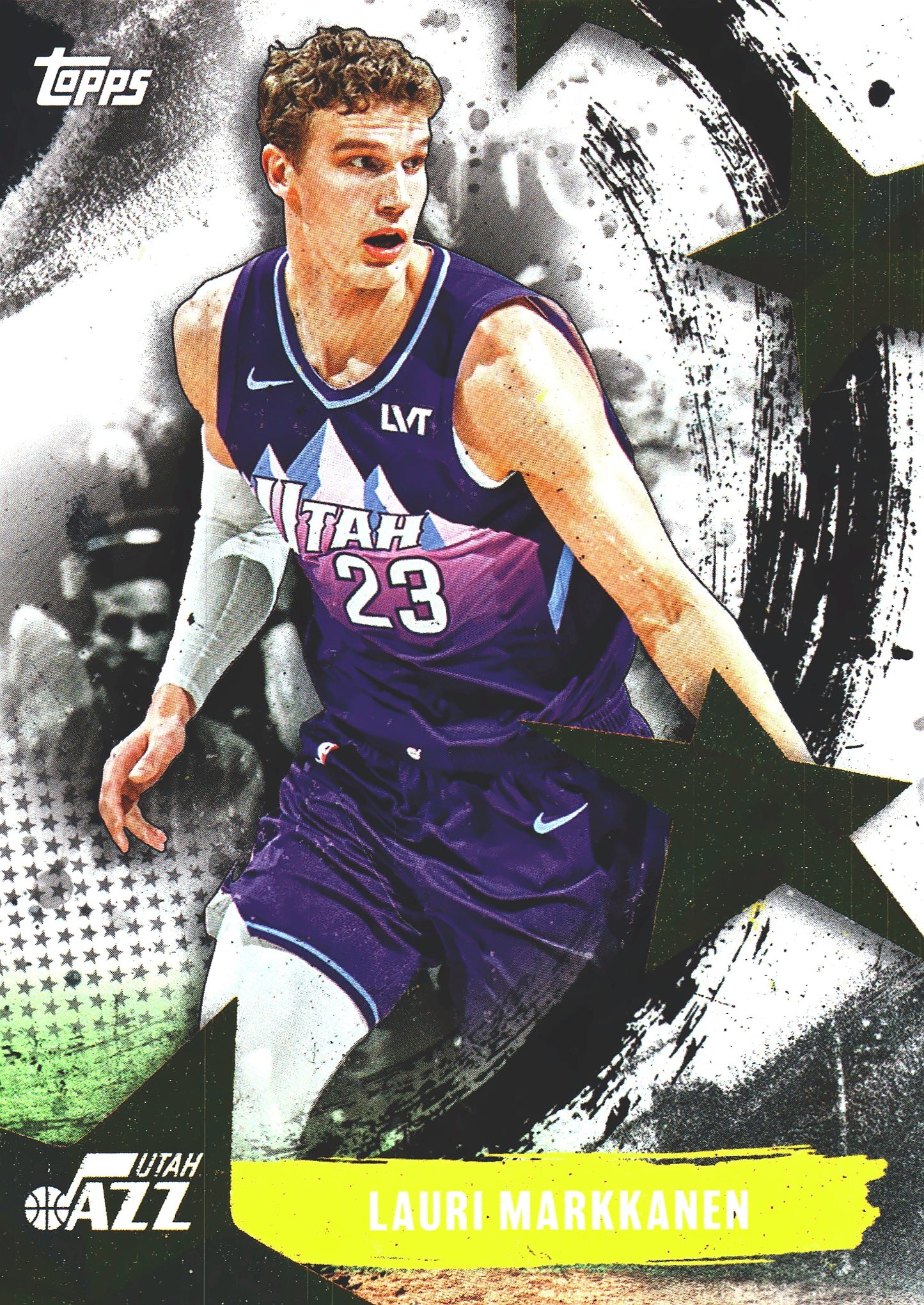2025 Topps NBA Stars of NBA Lauri Markkanen #SA-19 Utah Jazz