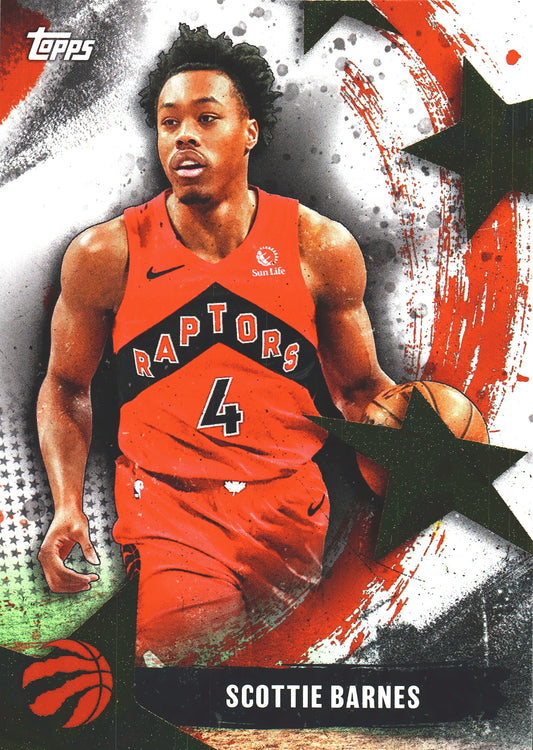 2025 Topps NBA Stars of NBA Scottie Barnes #SA-28 Toronto Raptors
