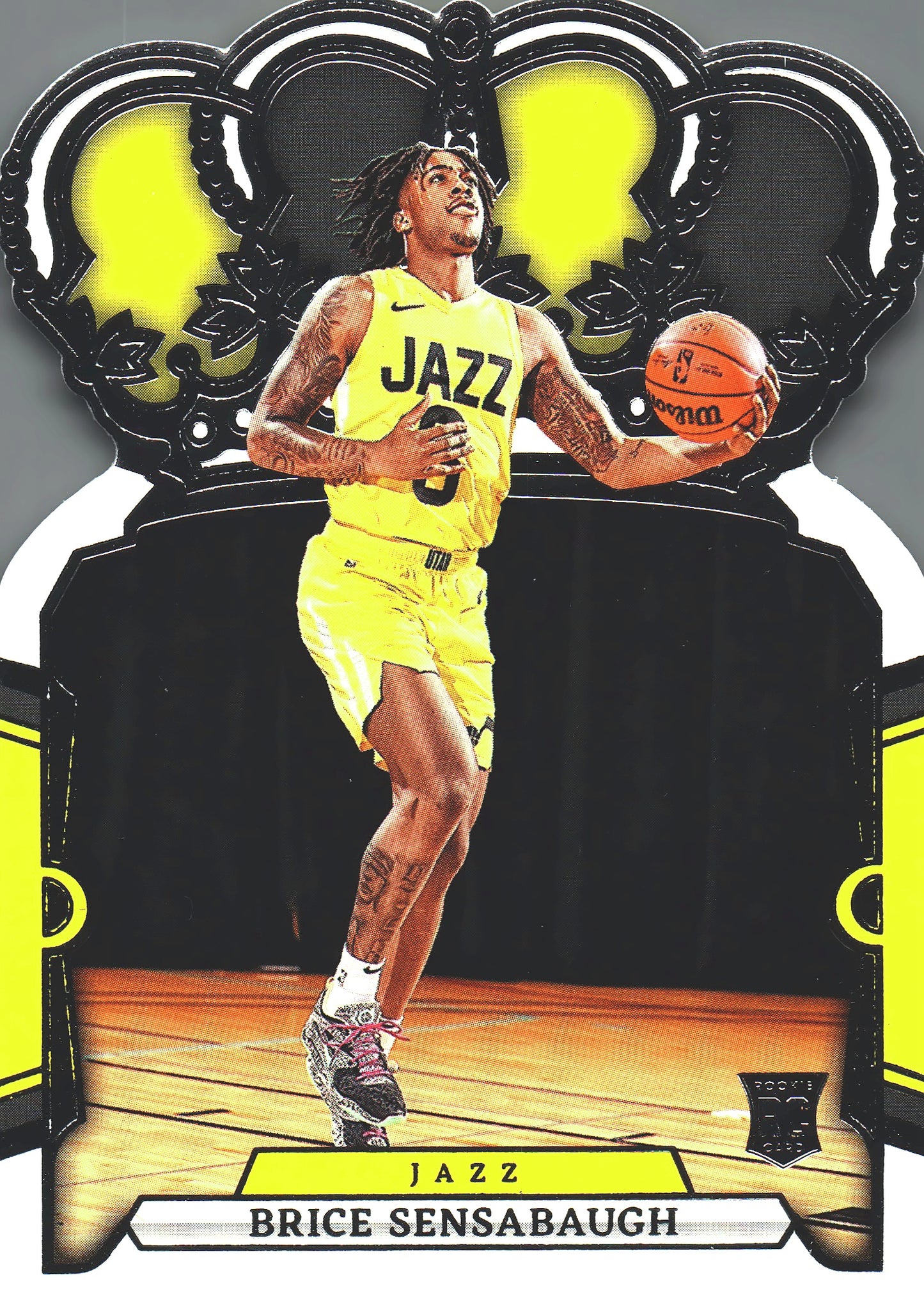 2023 Panini Crown Royale Brice Sensabaugh RC #15 Utah Jazz