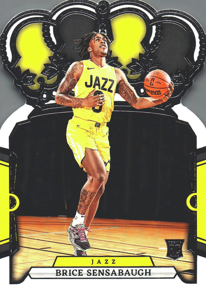 2023 Panini Crown Royale Brice Sensabaugh RC #15 Utah Jazz