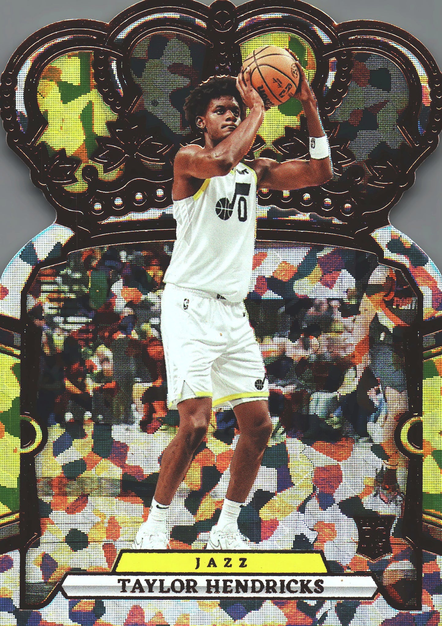 2023 Panini Crown Royale Crystal Dariq Whitehead RC #8 Brooklyn Nets