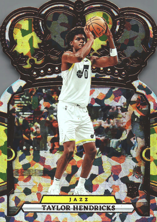 2023 Panini Crown Royale Crystal Dariq Whitehead RC #8 Brooklyn Nets