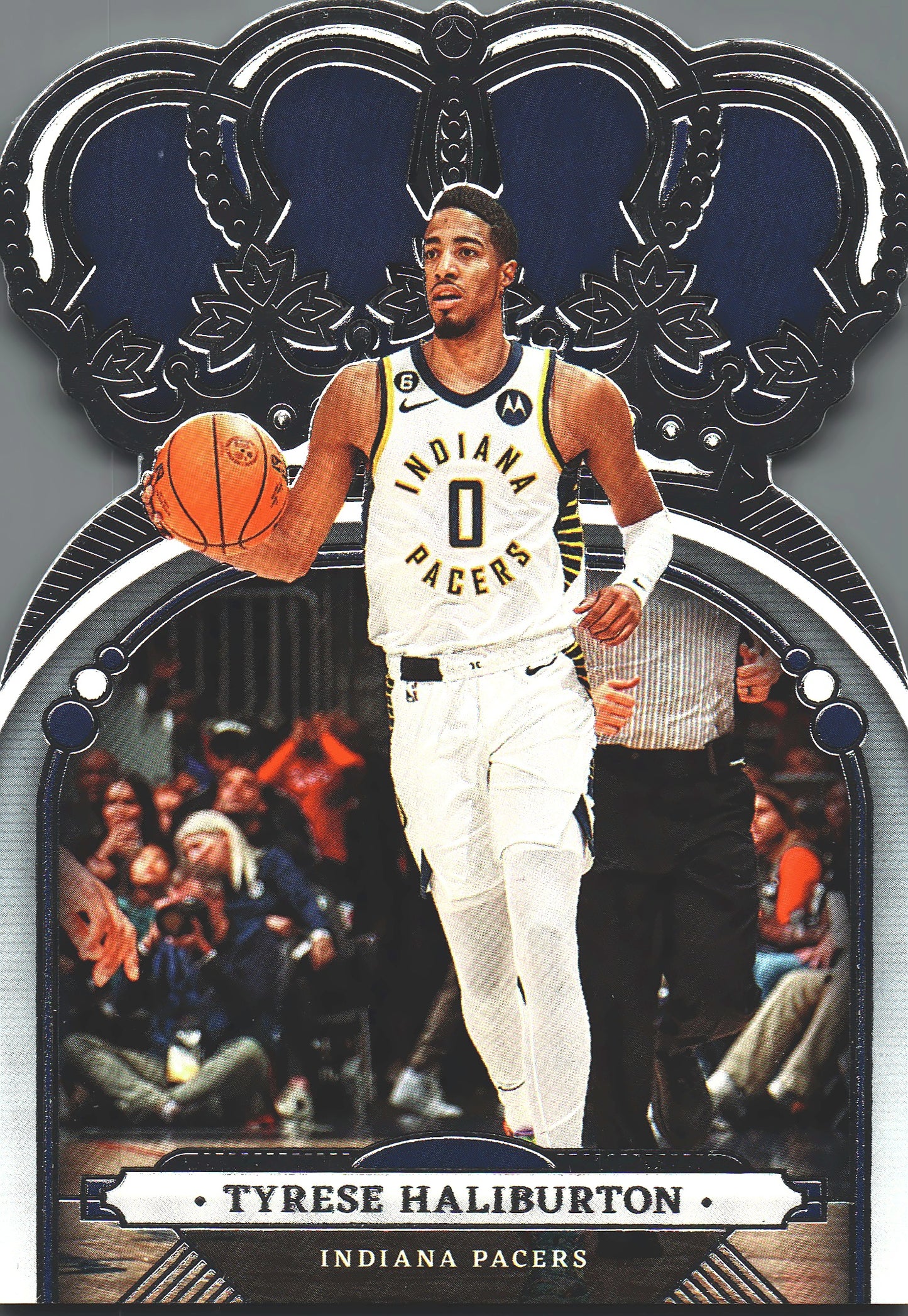 2022 Panini Crown Royale Tyrese Haliburton #36 Indiana Pacers