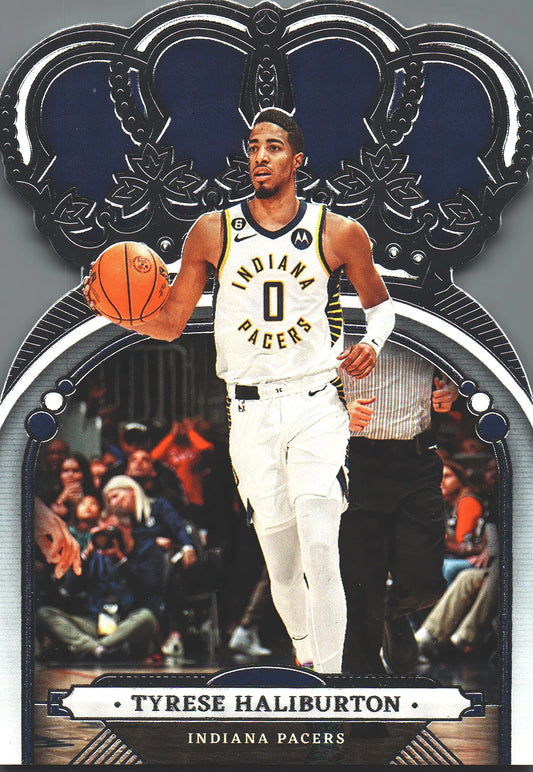 2022 Panini Crown Royale Tyrese Haliburton #36 Indiana Pacers