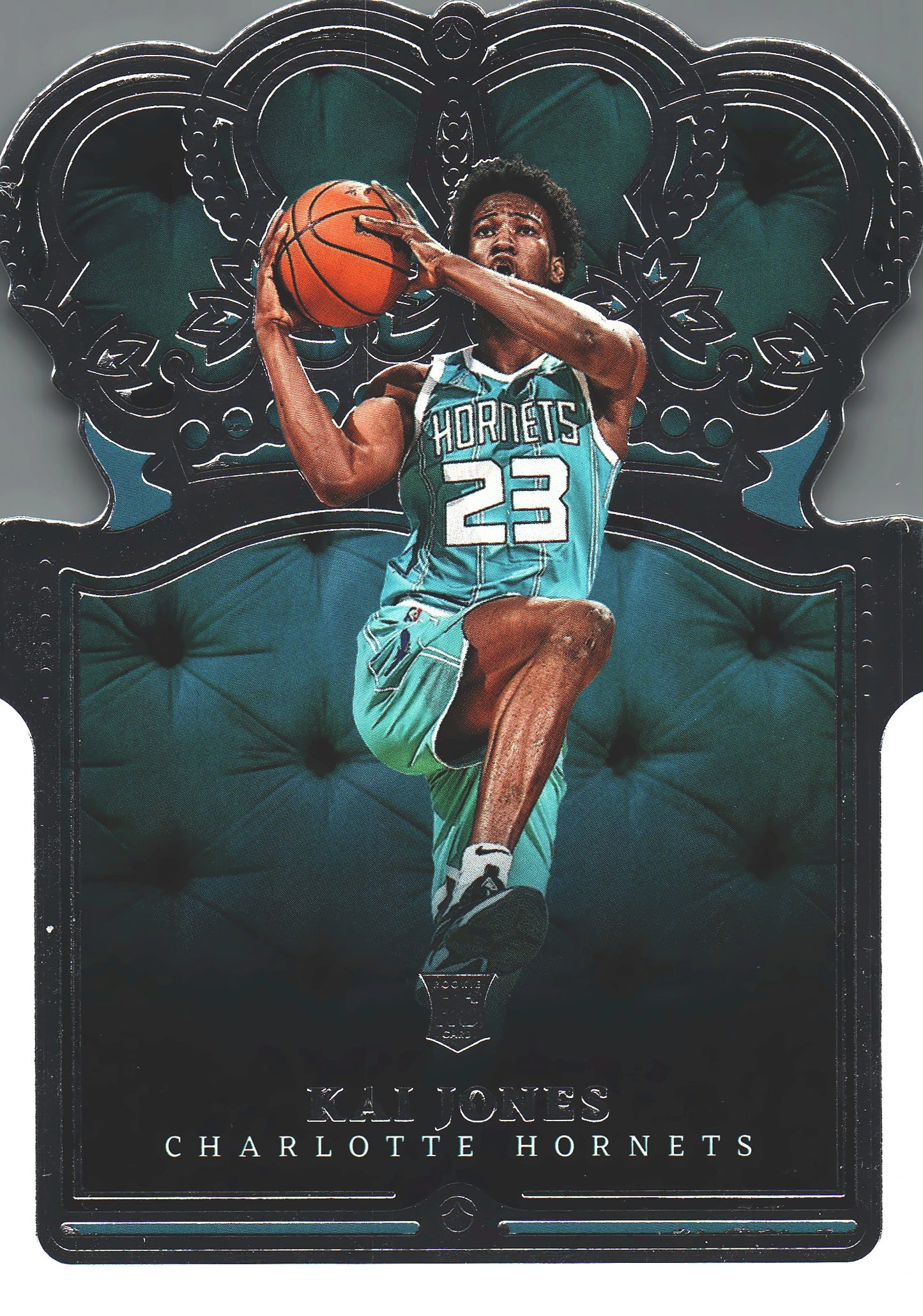 2021 Panini Crown Royale Kai Jones RC #43 Charlotte Hornets