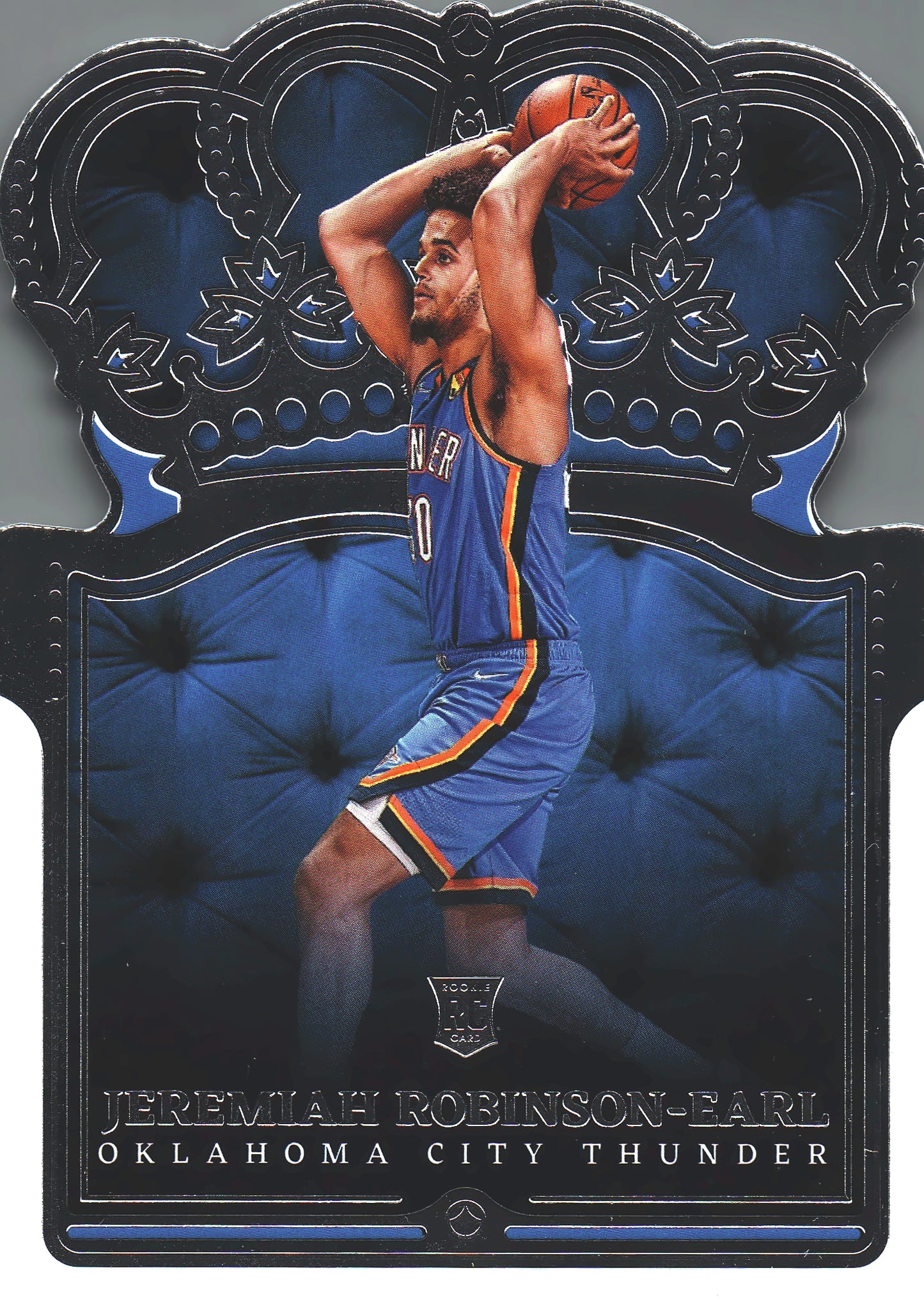 2021 Panini Crown Royale Jeremiah Robinson-Earl RC #65 Oklahoma City Thunder
