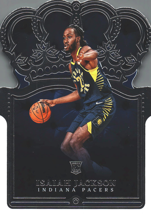 2021 Panini Crown Royale Isaiah Jackson RC #73 Indiana Pacers