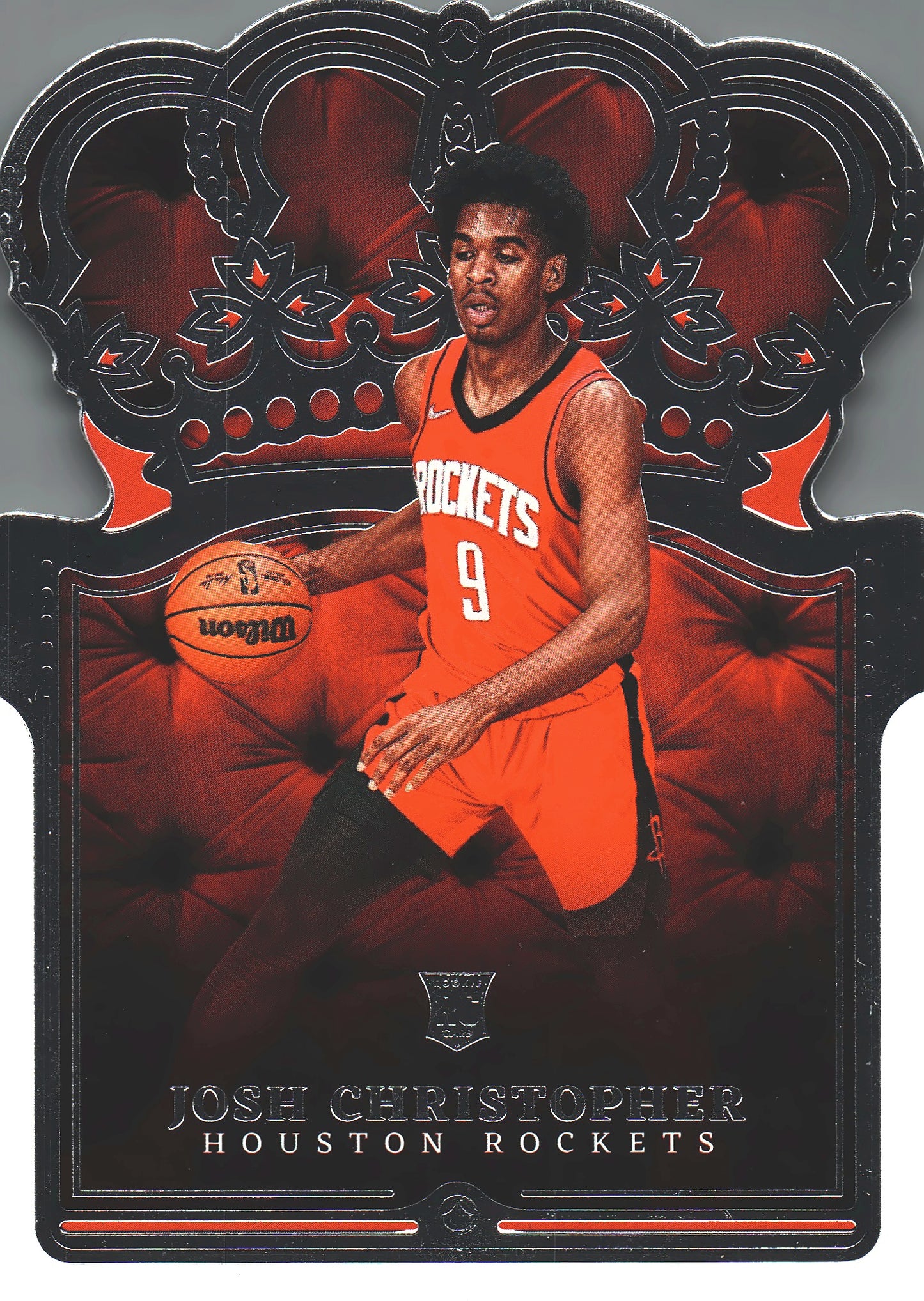 2021 Panini Crown Royale Josh Christopher RC #93 Houston Rockets