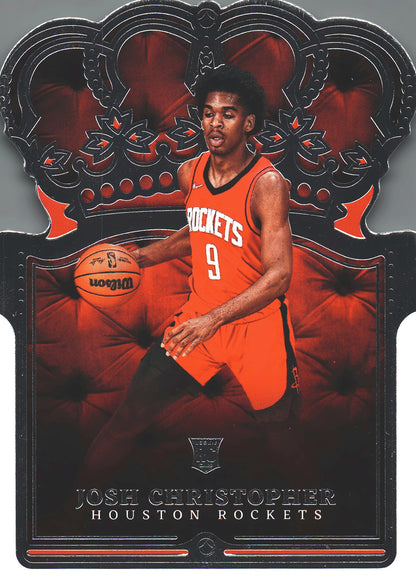 2021 Panini Crown Royale Josh Christopher RC #93 Houston Rockets