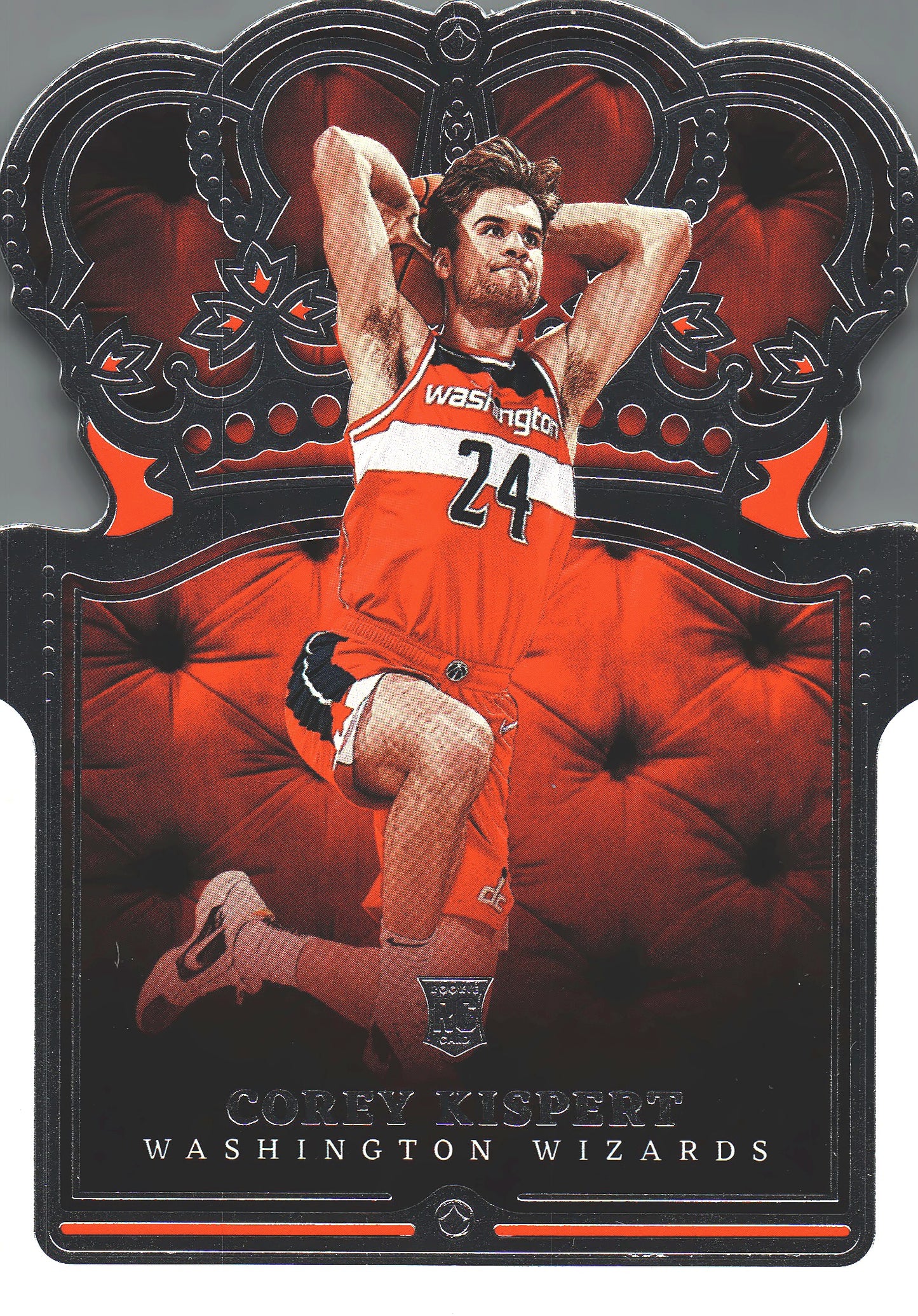 2021 Panini Crown Royale Corey Kispert RC #3 Washington Wizards