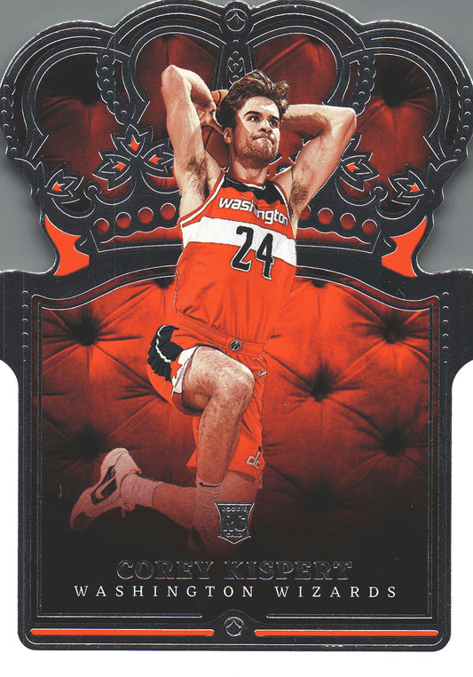 2021 Panini Crown Royale Corey Kispert RC #3 Washington Wizards