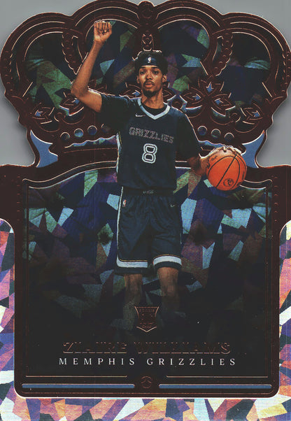 2021 Panini Crown Royale Crystal Ziaire Williams RC #51 Memphis Grizzlies