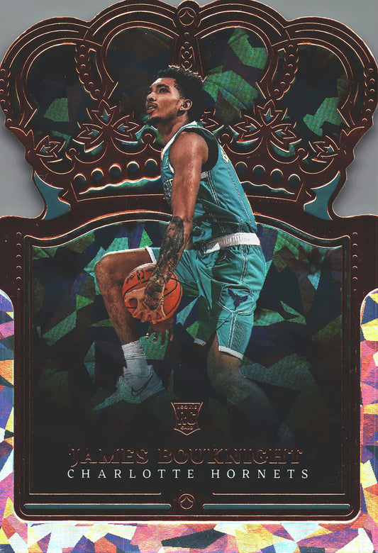 2021 Panini Crown Royale Crystal James Bouknight RC #61 Charlotte Hornets