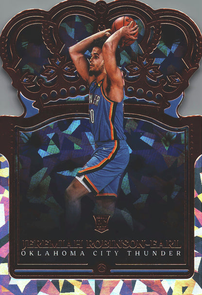 2021 Panini Crown Royale Crystal Jeremiah Robinson-Earl RC #65 Oklahoma City Thunder
