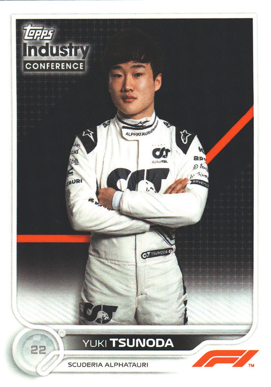 2023 Topps Formula 1 Industry Conference Yuki Tsunoda #F1-15 AlphaTauri