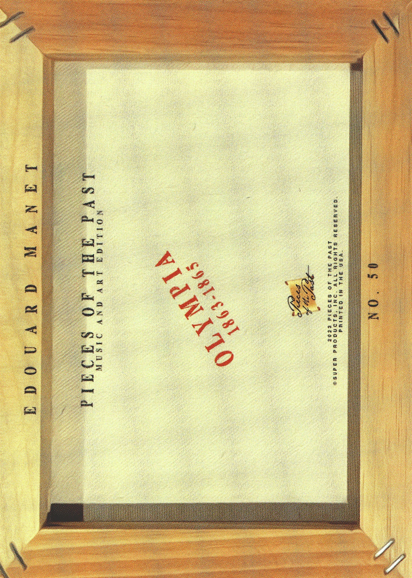 2024 Pieces of the Past Edouard Manet Olympia 1863/65 #50