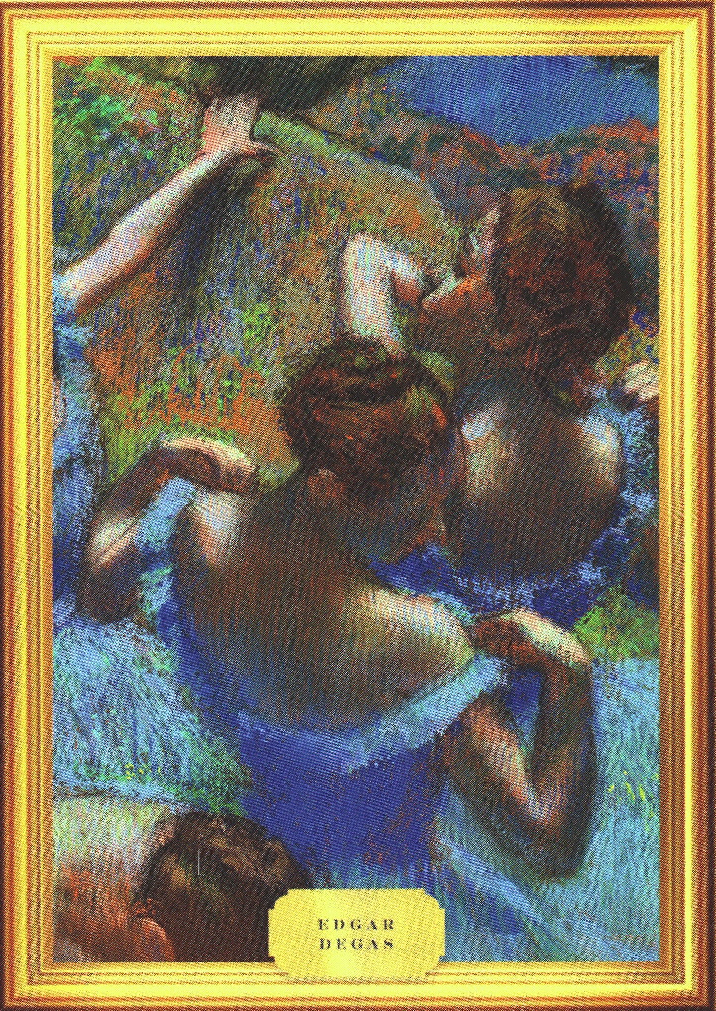2024 Pieces of the Past Edgar Degas The Blue Dancers 1897 #72