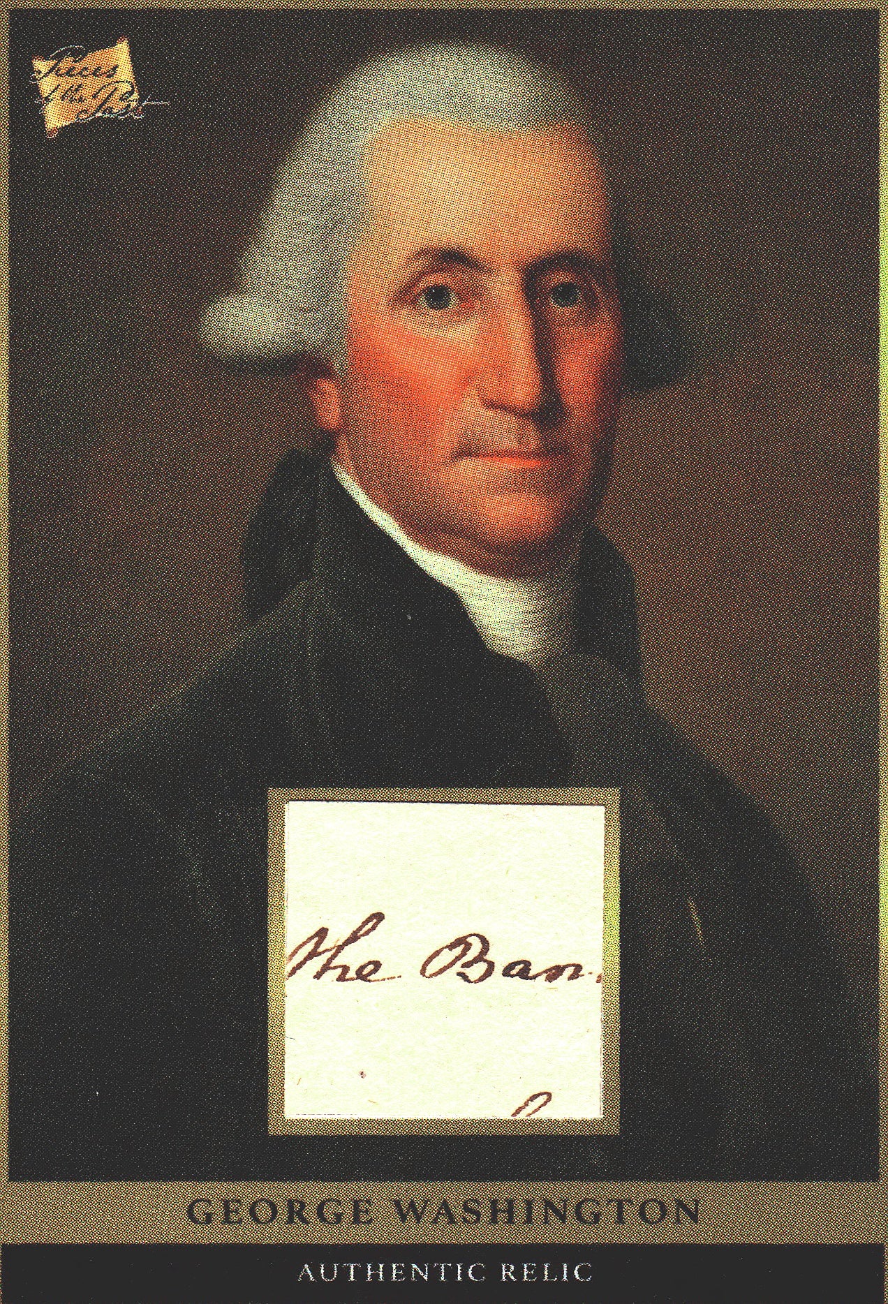 2024 Pieces of the Past Relic George Washington #RELIC-GW