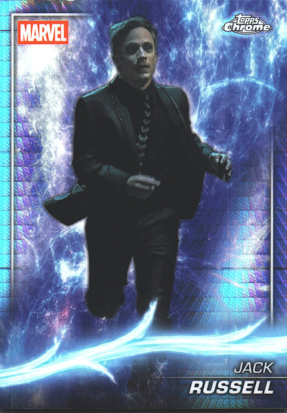 2025 Topps Chrome Marvel Studios Prism Refractor Jack Russell #138 Werewolf