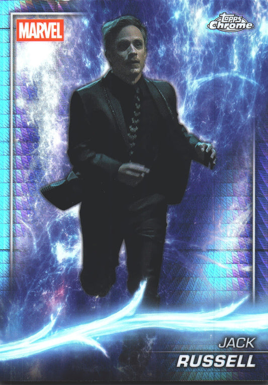 2025 Topps Chrome Marvel Studios Prism Refractor Jack Russell #138 Werewolf