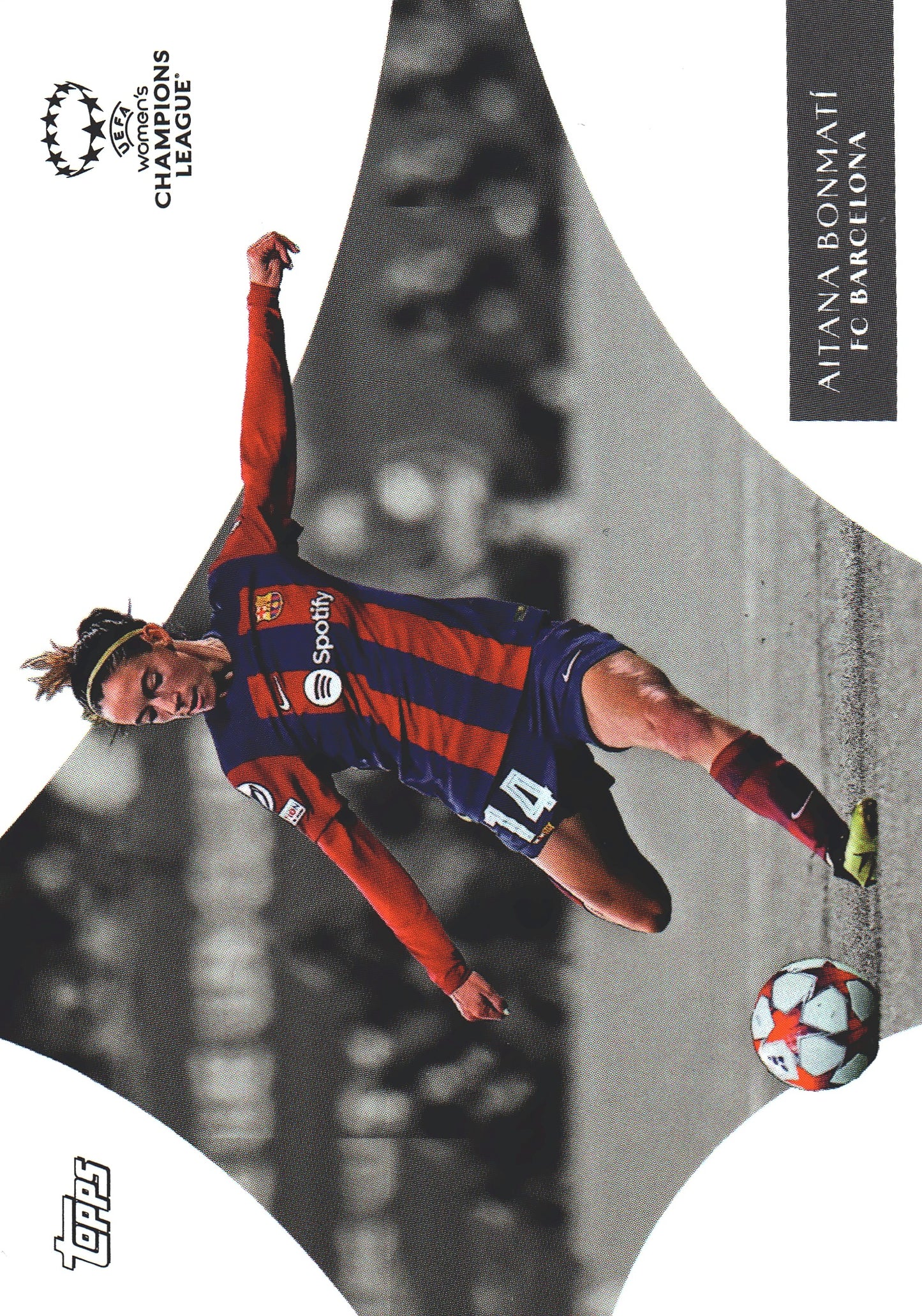 2023 Topps Simplicidad UCC Aitana Bonmati FC Barcelona Femeni