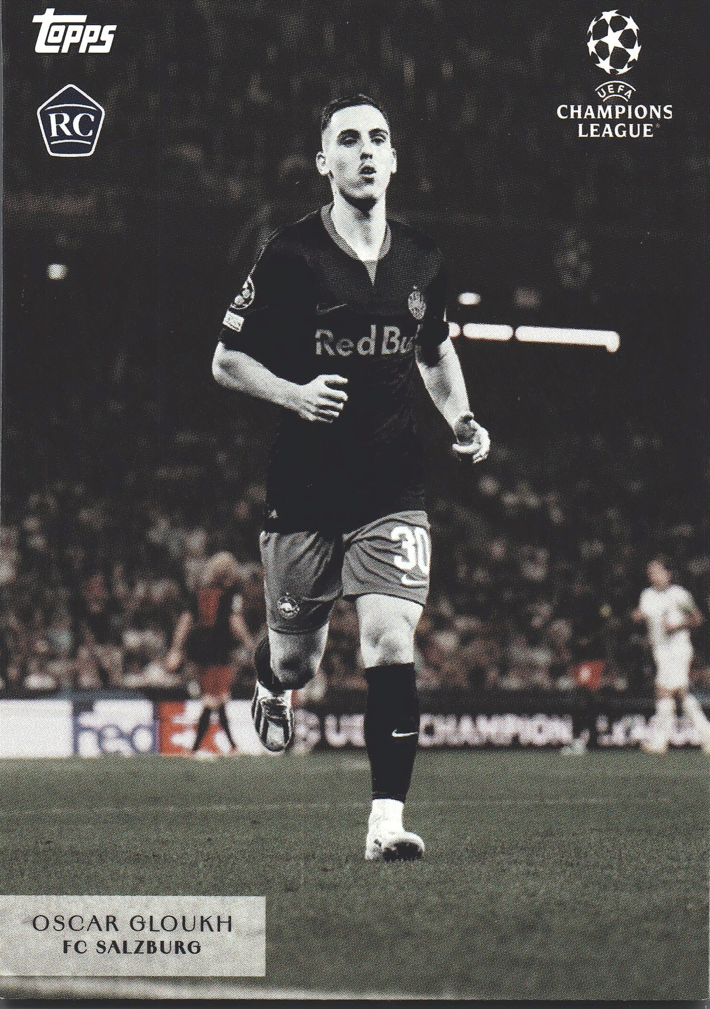 2023 Topps Simplicidad UCC Oscar Gloukh RC Salzburg