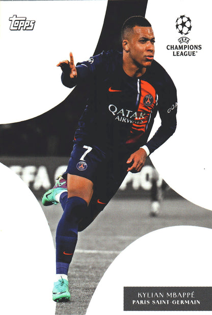 2023 Topps Simplicidad UCC Kylian Mbappe Paris Saint-Germain