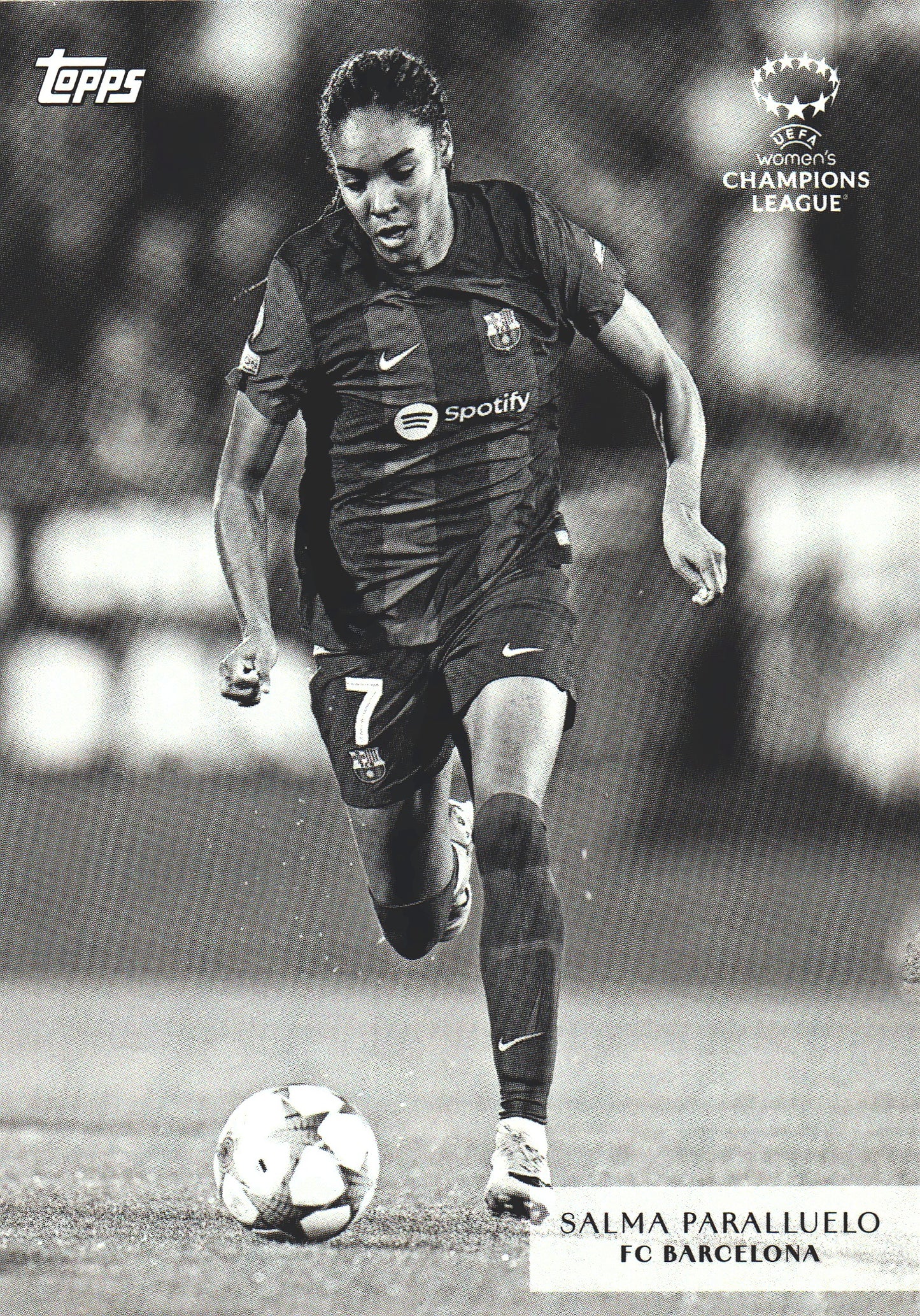 2023 Topps Simplicidad UCC Salma Paralluelo FC Barcelona Femeni