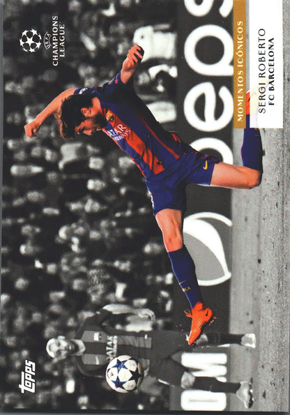 2023 Topps Simplicidad UCC Sergi Roberto FC Barcelona