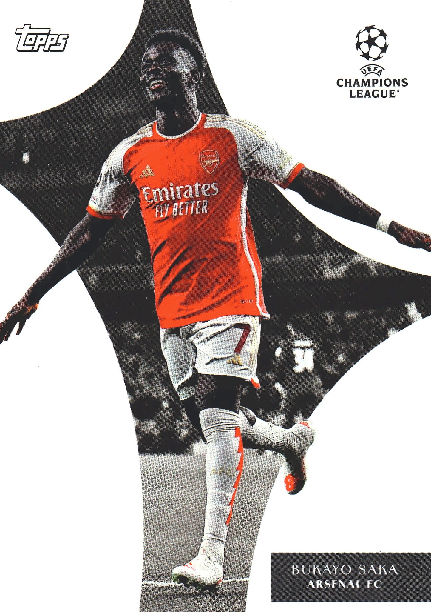 2023 Topps Simplicidad UCC Bukayo Saka Arsenal