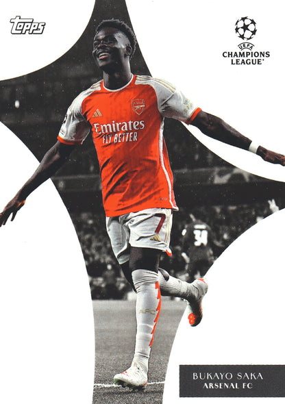 2023 Topps Simplicidad UCC Bukayo Saka Arsenal