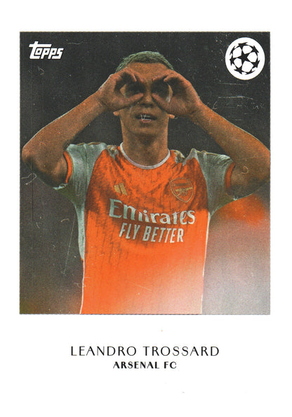 2023 Topps Simplicidad UCC Leandro Trossard Arsenal