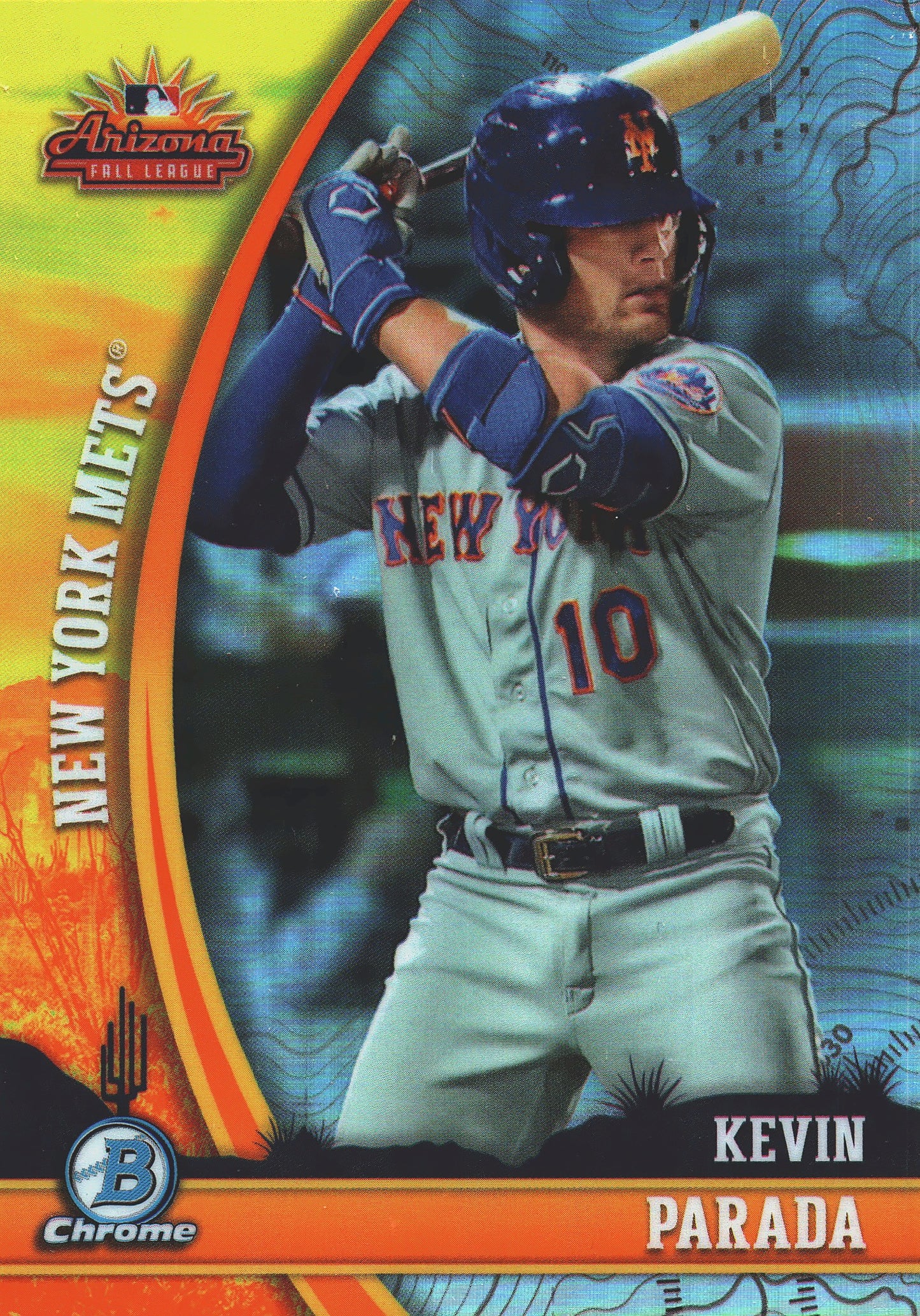 2024 Topps Bowman Chrome AFL Fall Stars Kevin Parada #AFLS-5 New York Mets