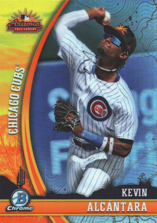2024 Topps Bowman Chrome AFL Fall Stars Kevin Alcantara #AFLS-6 Chicago Cubs