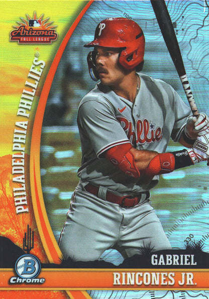 2024 Topps Bowman Chrome AFL Fall Stars Gabriel Rincones Jr #AFLS-10 Philadelphia Phillies