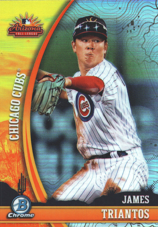 2024 Topps Bowman Chrome AFL Fall Stars James Triantos #AFLS-12 Chicago Cubs