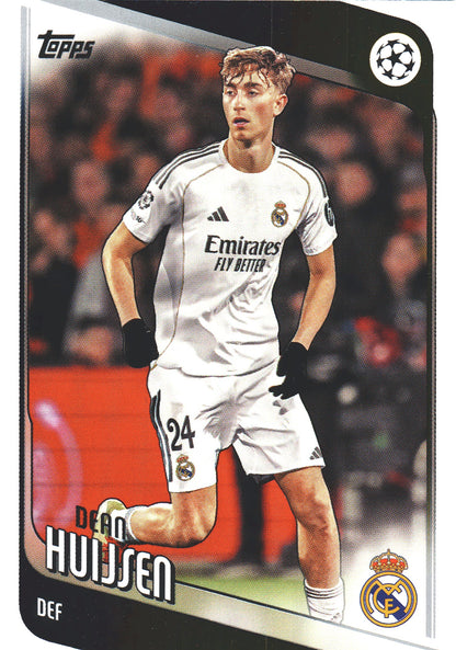 2025 Topps UCC Dean Huijsen #39 Real Madrid