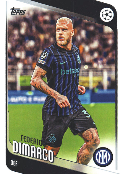 2025 Topps UCC Federico Dimarco #37 Inter Milan