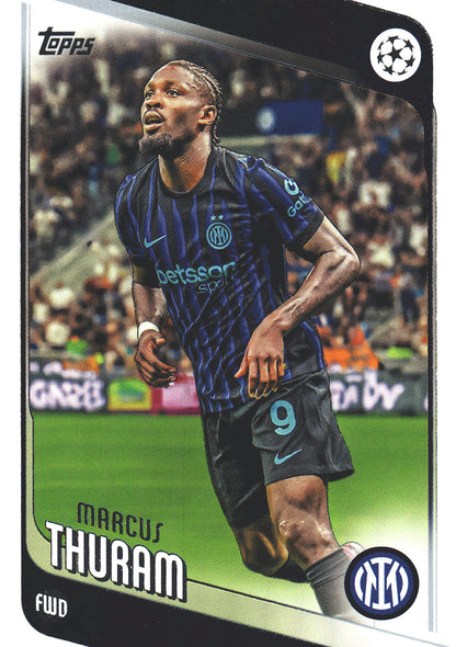 2025 Topps UCC Marcus Thuram #48 Inter Milan