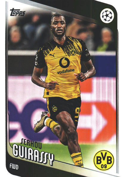 2025 Topps UCC Serhou Guirassy #59 Borussia Dortmund
