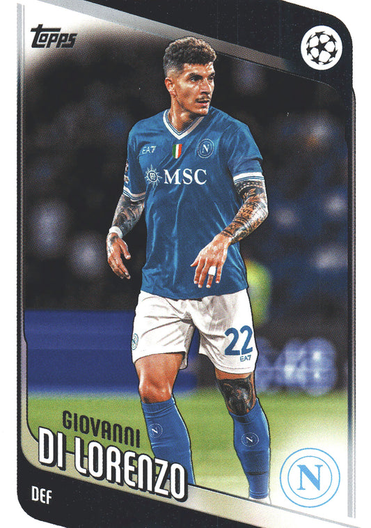 2025 Topps UCC Giovanni Di Lorenzo #77 Autres Serie A