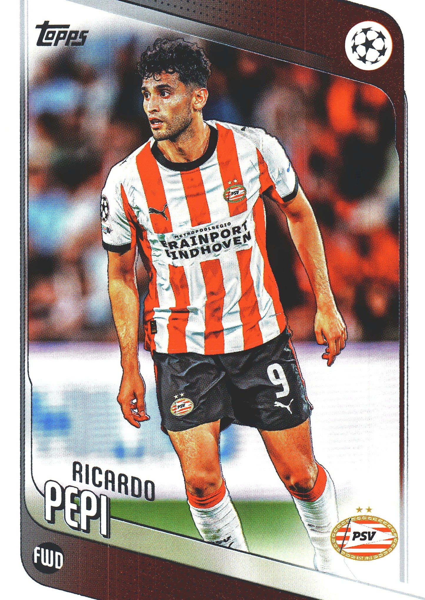 2025 Topps UCC Ricardo Pepi #106 PSV Eindhoven